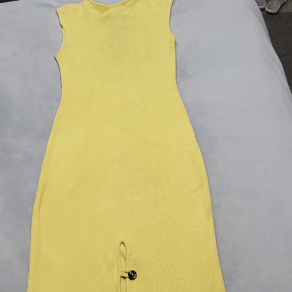 Hand-Painted Knit Dress - Picture 8 of 16